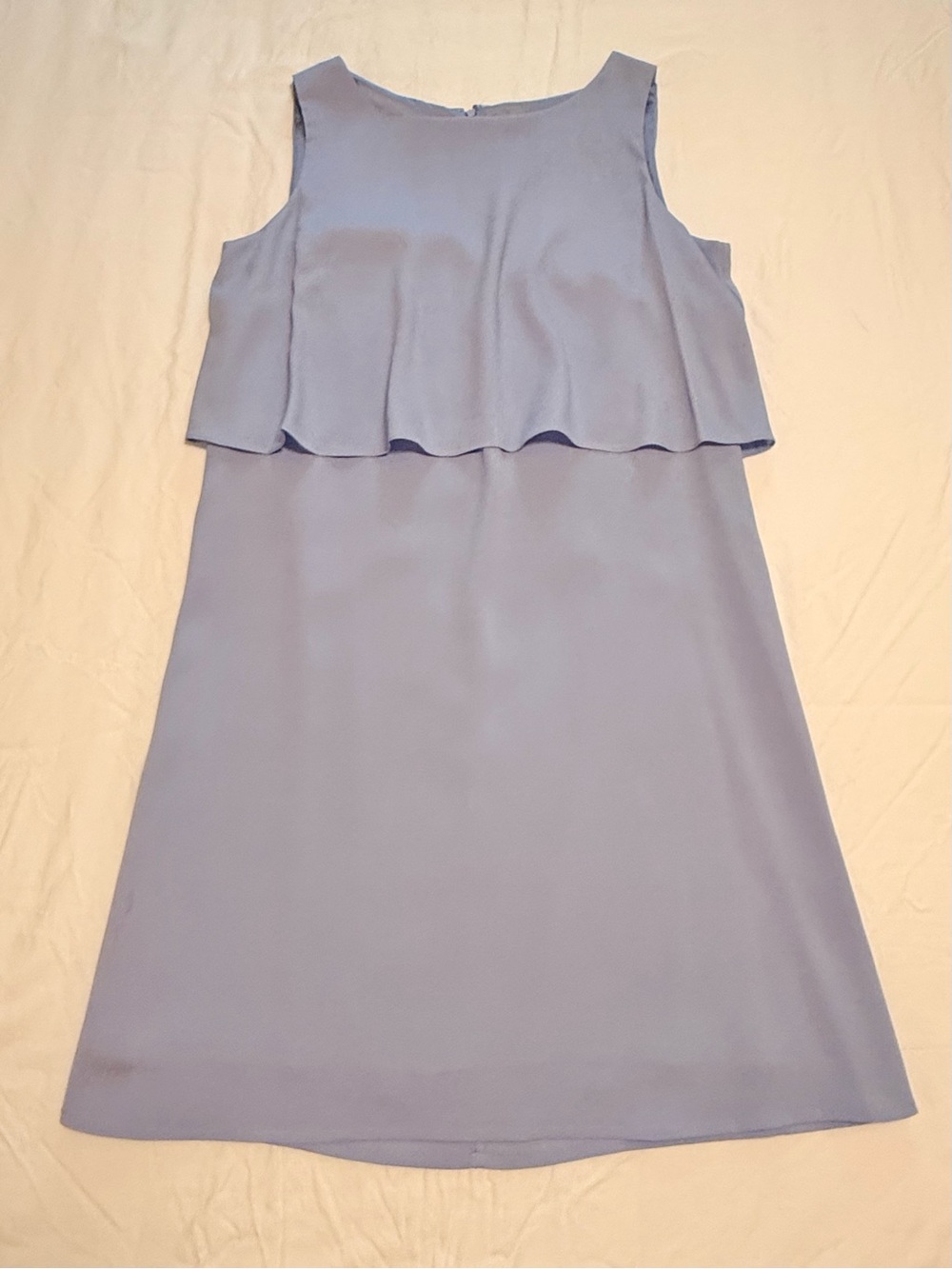 Gianni Bini Sleeveless Lavender Midi Dress with Layered Bodice